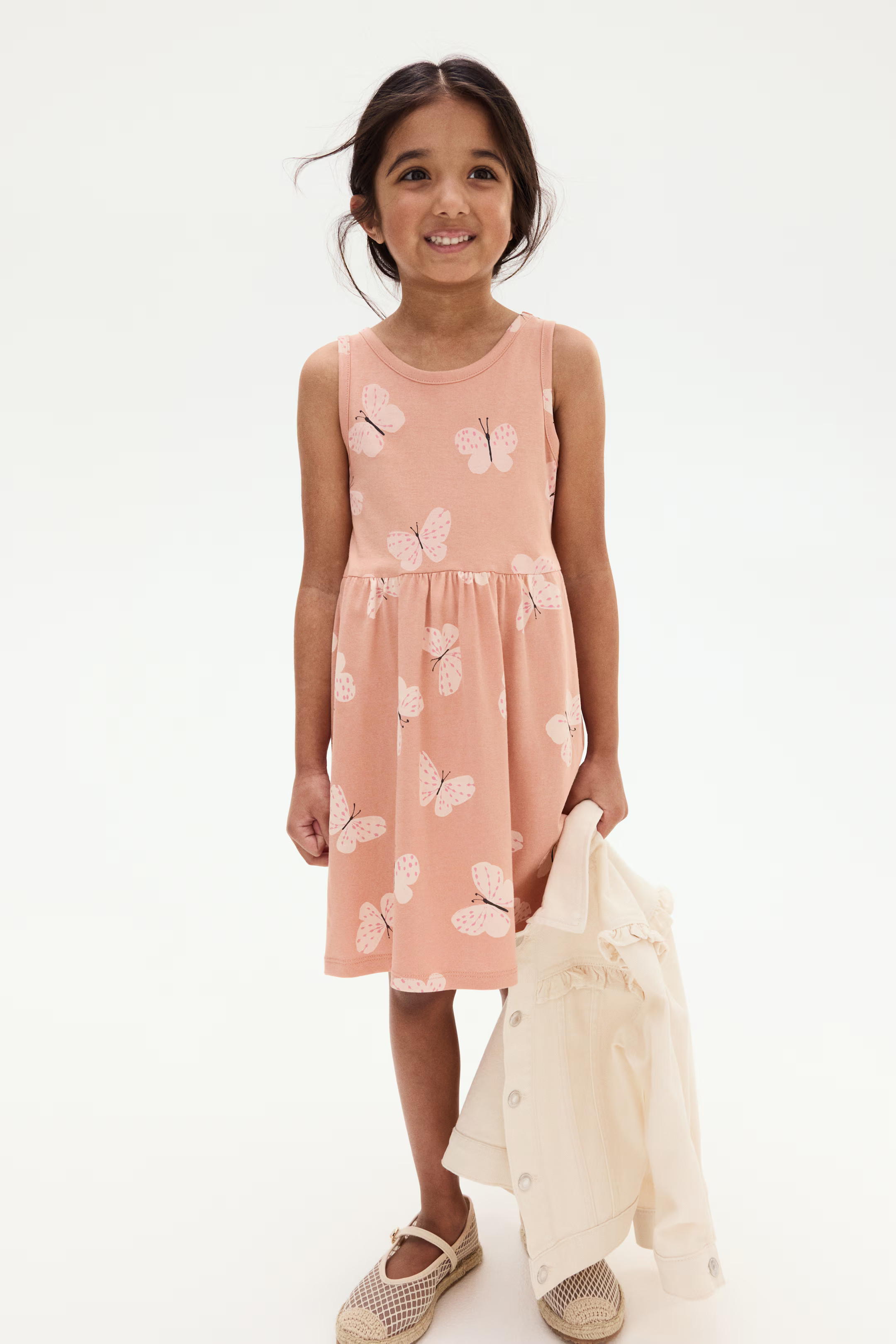 Patterned cotton dress | H&M (UK, MY, IN, SG, PH, TW, HK)