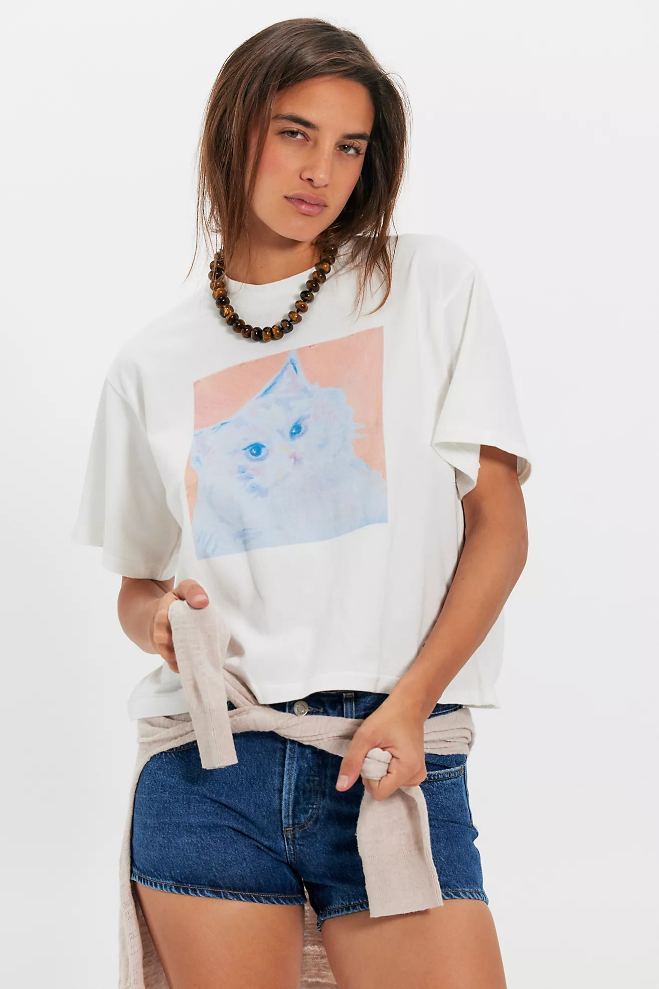 Lisa Says Gah X Arden Rose Primrose Hill Tee | Free People (Global - UK&FR Excluded)
