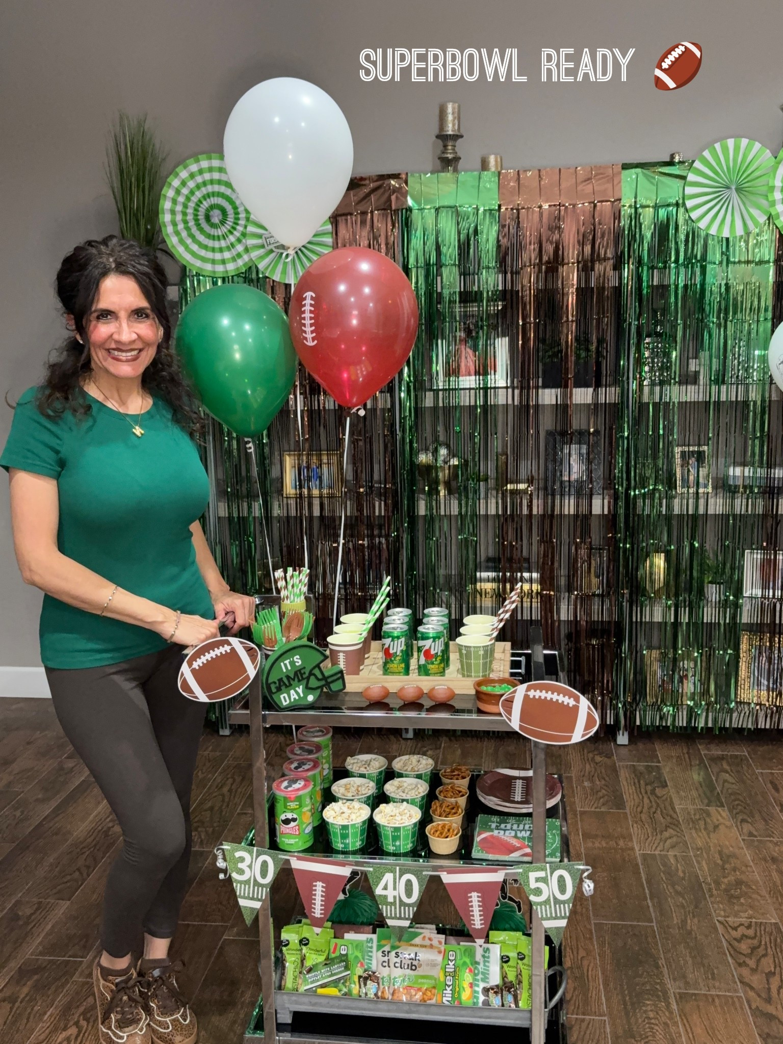 POV: You’re hosting the big game but not spending big game money 🏈
Grocery store snacks ✔️
Dollar Tree decor ✔️
Target tray ✔️
Amazon finds ✔️
Hobby Lobby decor ✔️
Total win for under $100 🤑

Team homemade snacks or store-bought all the way? Comment below 👇

#barcartstyling #barcartstyle 
#footballparty

#LTKootd #LTKOver40 #LTKdayinmylife