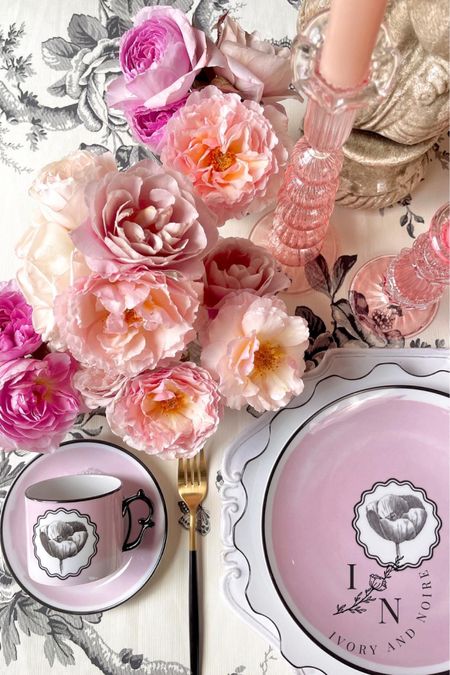 Celebrate this upcoming Galentine’s Day and Valentine’s Day with a beautifully decorated pink or red Tablescape. This Tablescape is built to inspire you to create your own stunning and unique Galentine’s Day or Valentine’s Day table for a dinner or brunch party. GALENTINES DAY. VALENTINES DAY. VALENTINES DAY DECOR. GALENTINES DAY DECOR. 

#LTKparties #LTKSeasonal #LTKhome