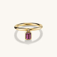 Gemstone Charm Stacker Ring - C$98 | Mejuri (Global)