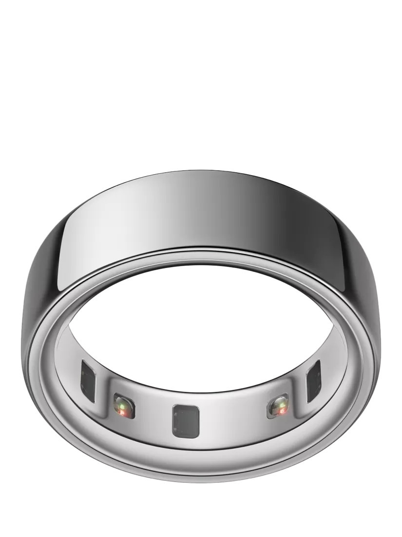 Oura Ring 4 Health & Fitness Tracker Smart Ring, Silver | John Lewis (UK)