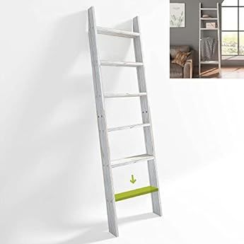 Honest Blanket Ladder Wooden Decorative, Rustic Blanket Ladder,Farmhouse Blanket Holder Rack, Wall L | Amazon (US)