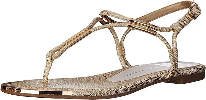 Dolce Vita Women's Marly Flat Sandal | Amazon (US)