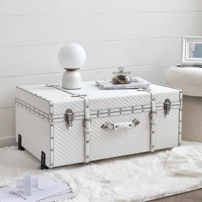 Texture Brand Trunk - Almond Taupe Diamond | Wayfair Professional