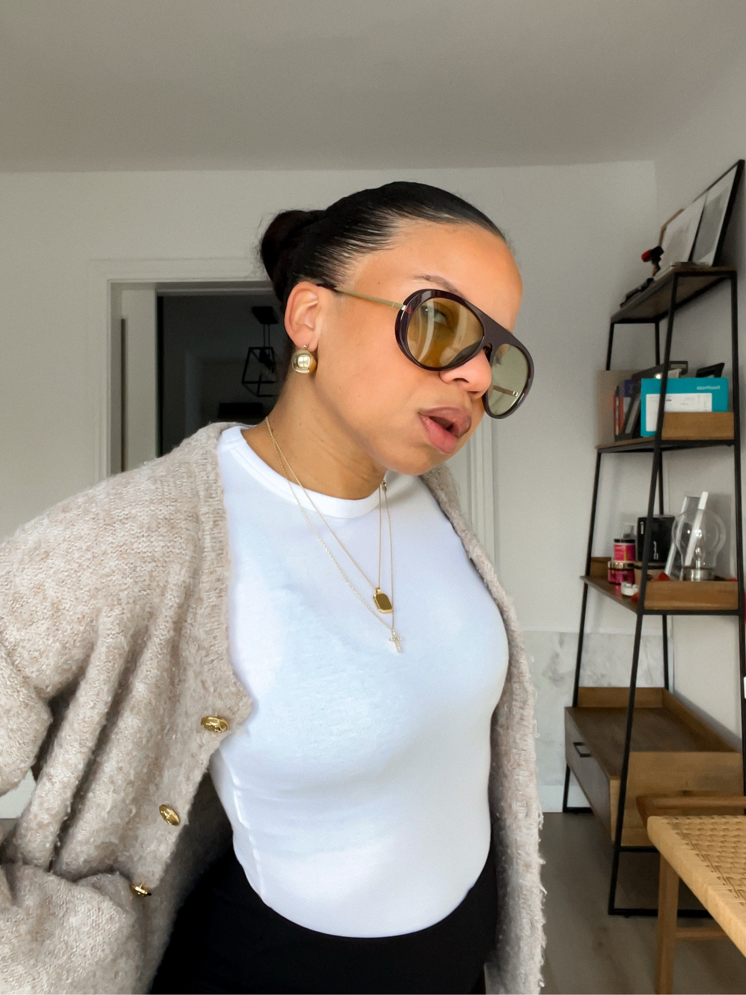 Retro-sunglasses Burgundy  #ltkaccessories #hm

#LTKStyleTip