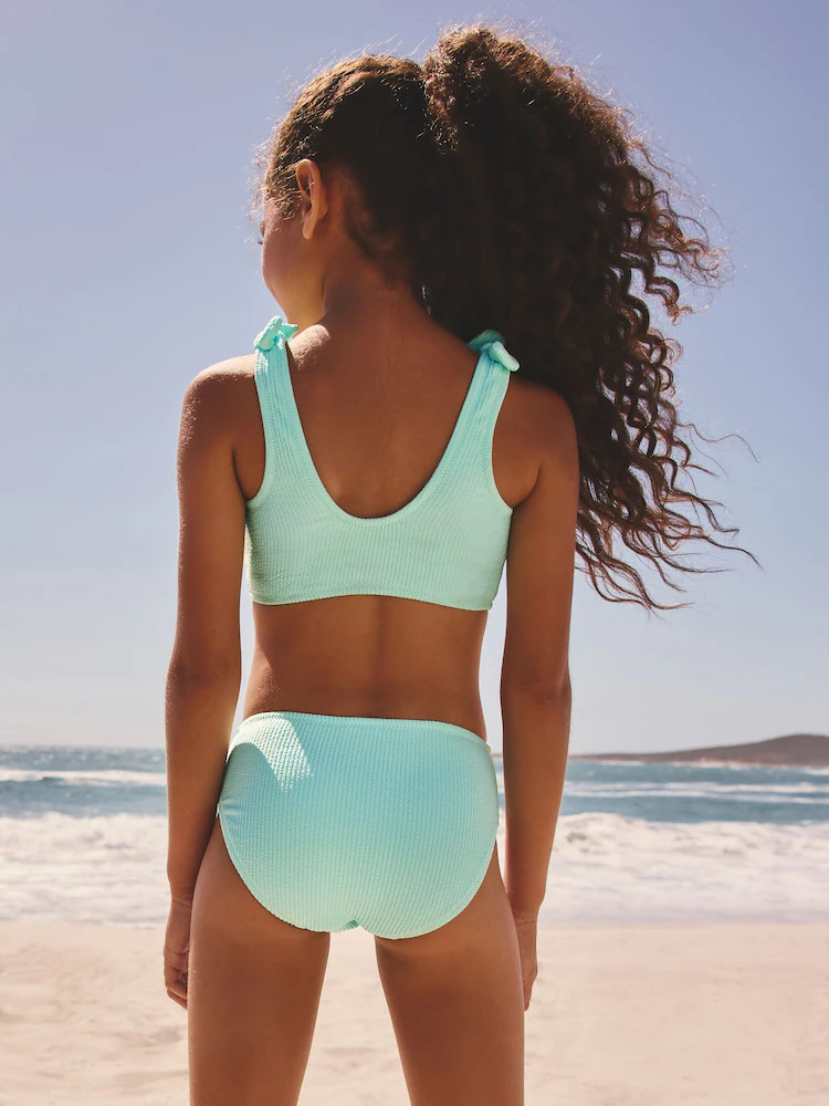 Mint Green Crinkle Bikini (3-16yrs) | Next US