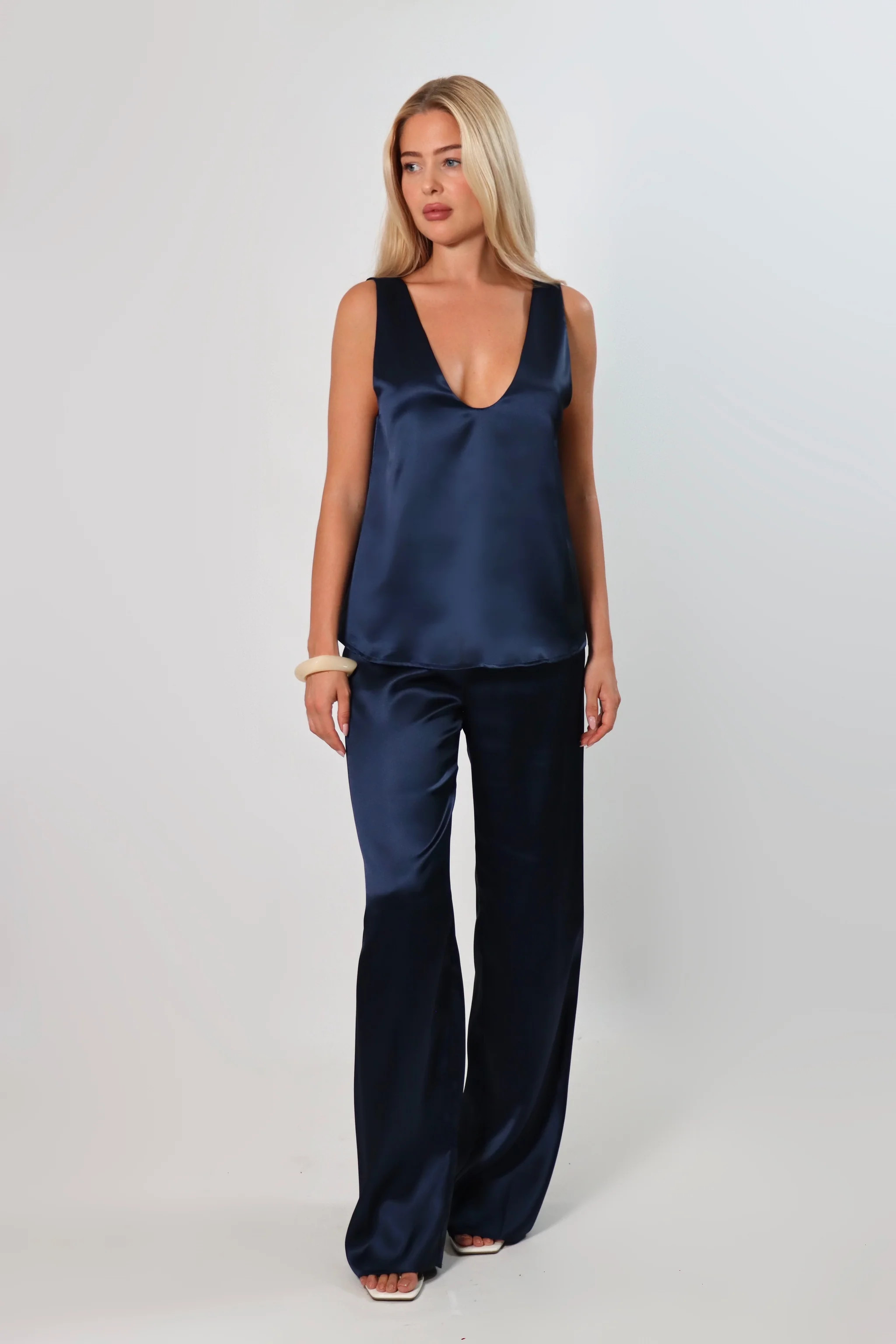 Kara Satin Top | Shop.app