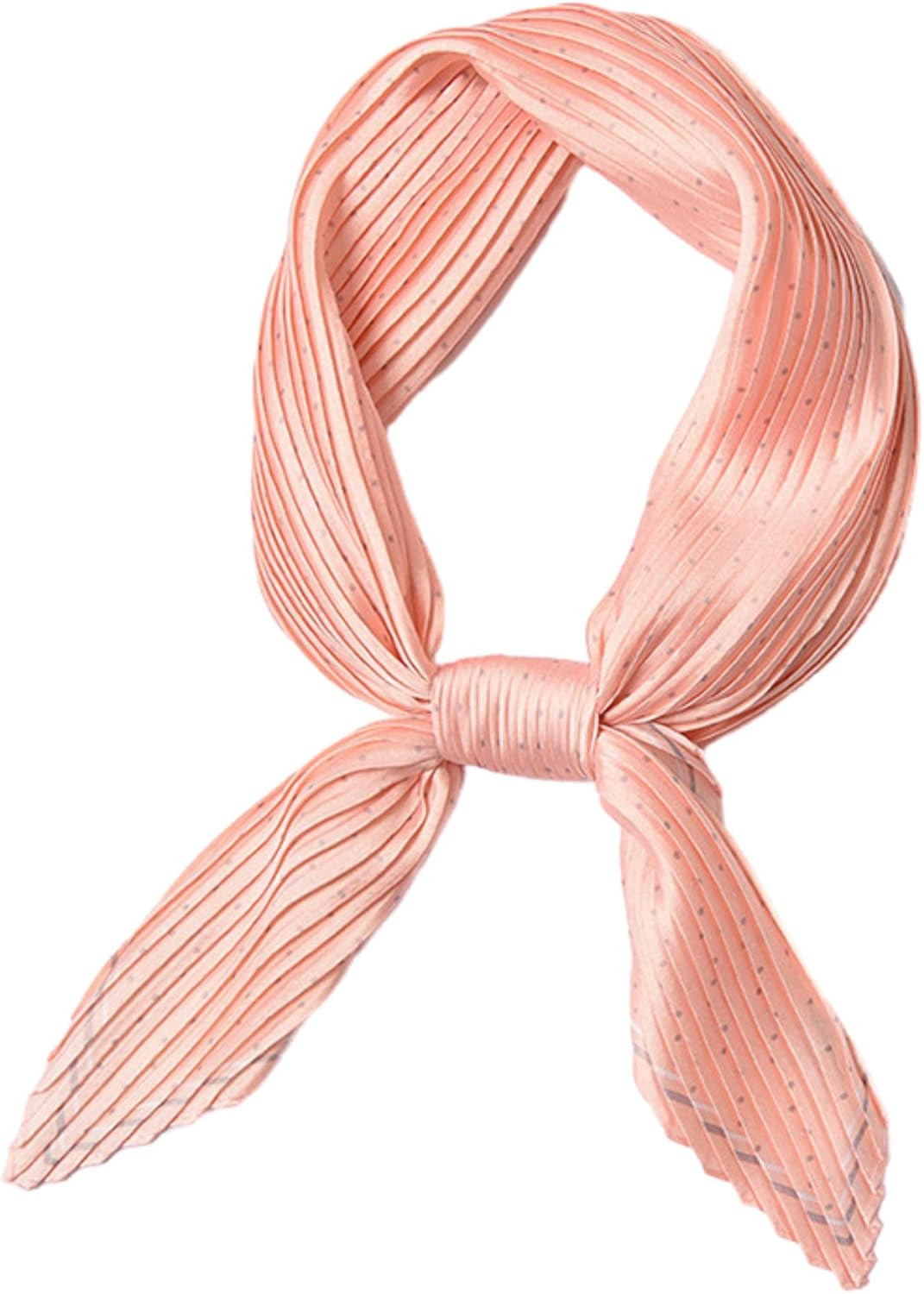 Pleated Scarfs for Women – Silky Hair Scarf – Bandana Headband - Head Scarf – Gifts for Wom... | Amazon (US)