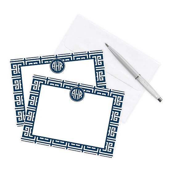 Patterned Notecards, Set of 25 | Mark and Graham