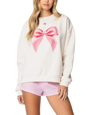 Bow Brat Printed Sweatshirt | Bloomingdale's (US)