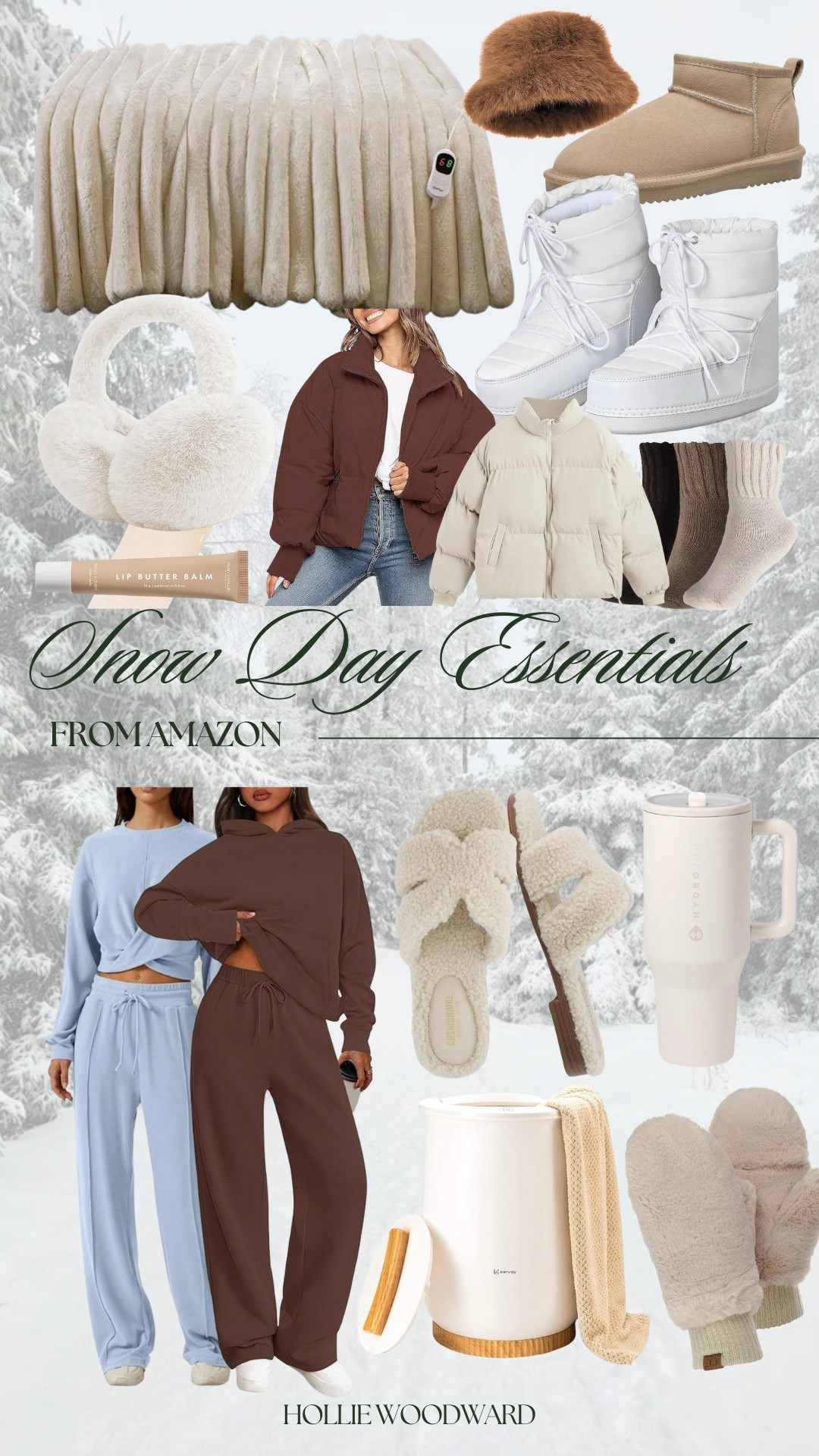 cozy winter day at home essentials ❄️🤍 

 #LTKselfcare #LTKSeasonal