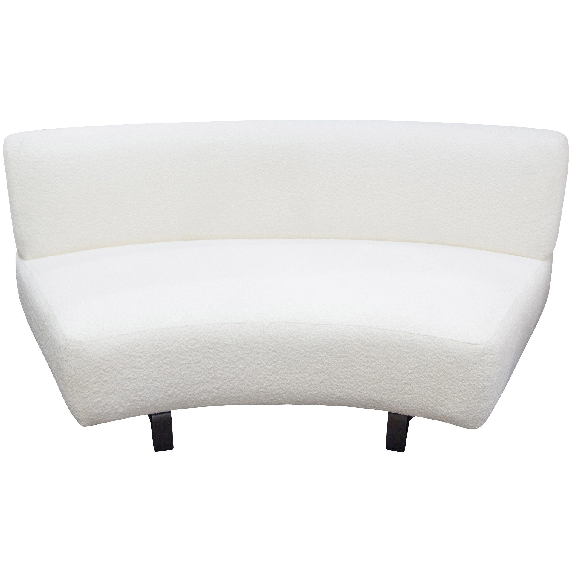 Diamond Sofa | Vesper White Armless Sofa | Slumberland Furniture