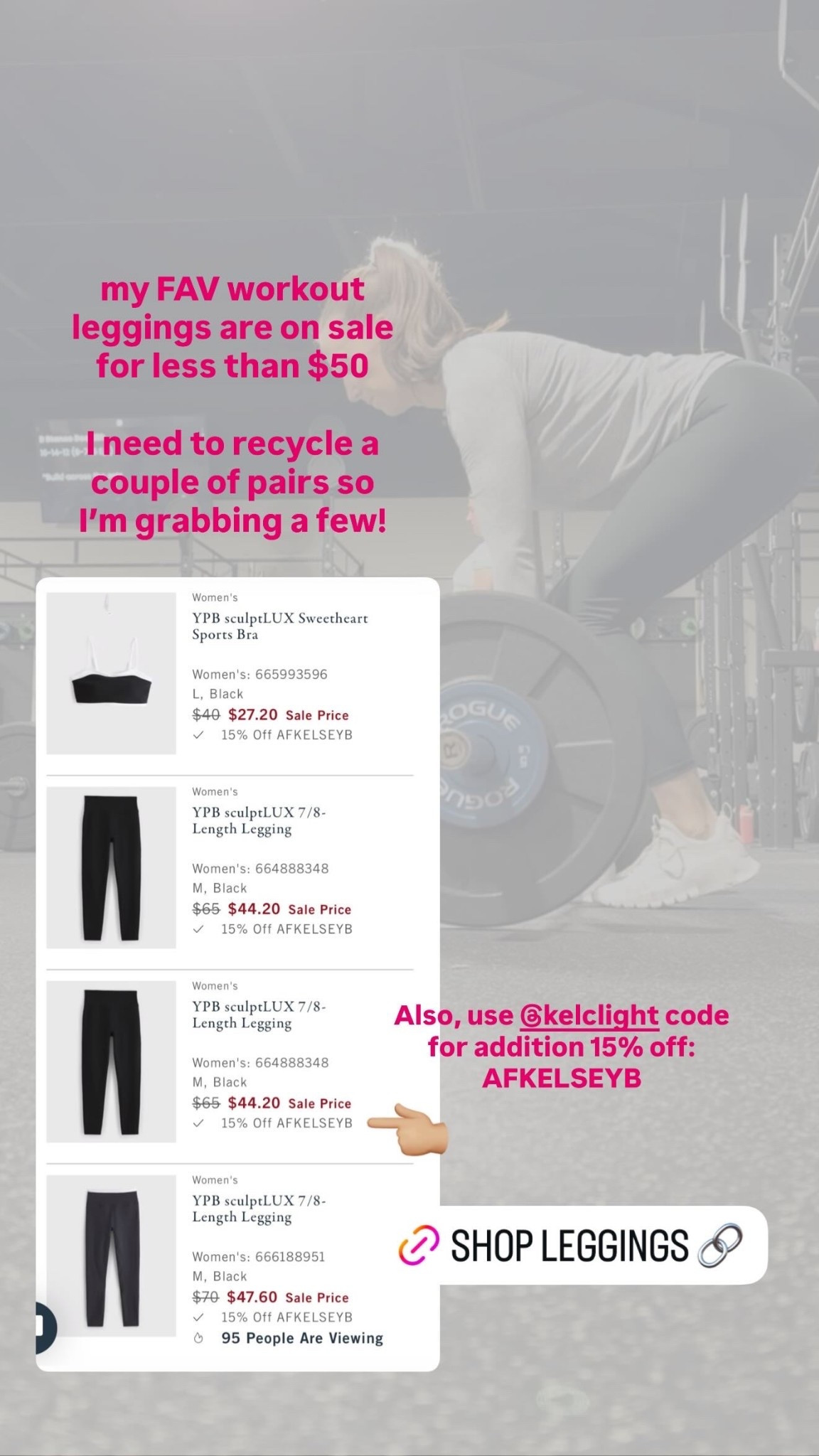 My FAVORITE leggings are on sale for less than 50 bucks!

I wear a size medium 



#LTKSeasonal #LTKmomlife #LTKfitnessgoals