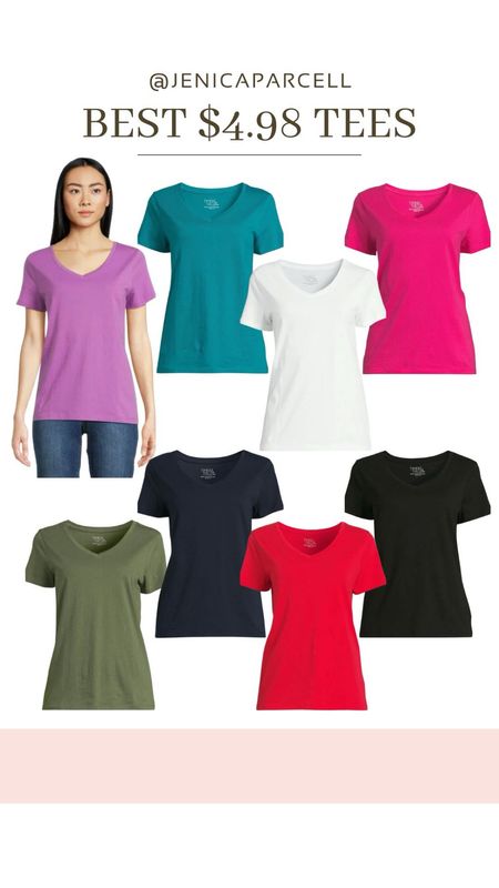 These v-neck tees are so affordable at only $4.98! This would be such a great staple to your closet, and they come in 8 different colors!

Spring Fashion / Spring Outfit / Target Fashion / Summer Outfit / Affordable / Budget / Women's Casual Outfit / Classic Style / Elevated Style / Dress Up or Down / Summer Outfit


#LTKsalealert #LTKfindsunder100 #LTKfindsunder50