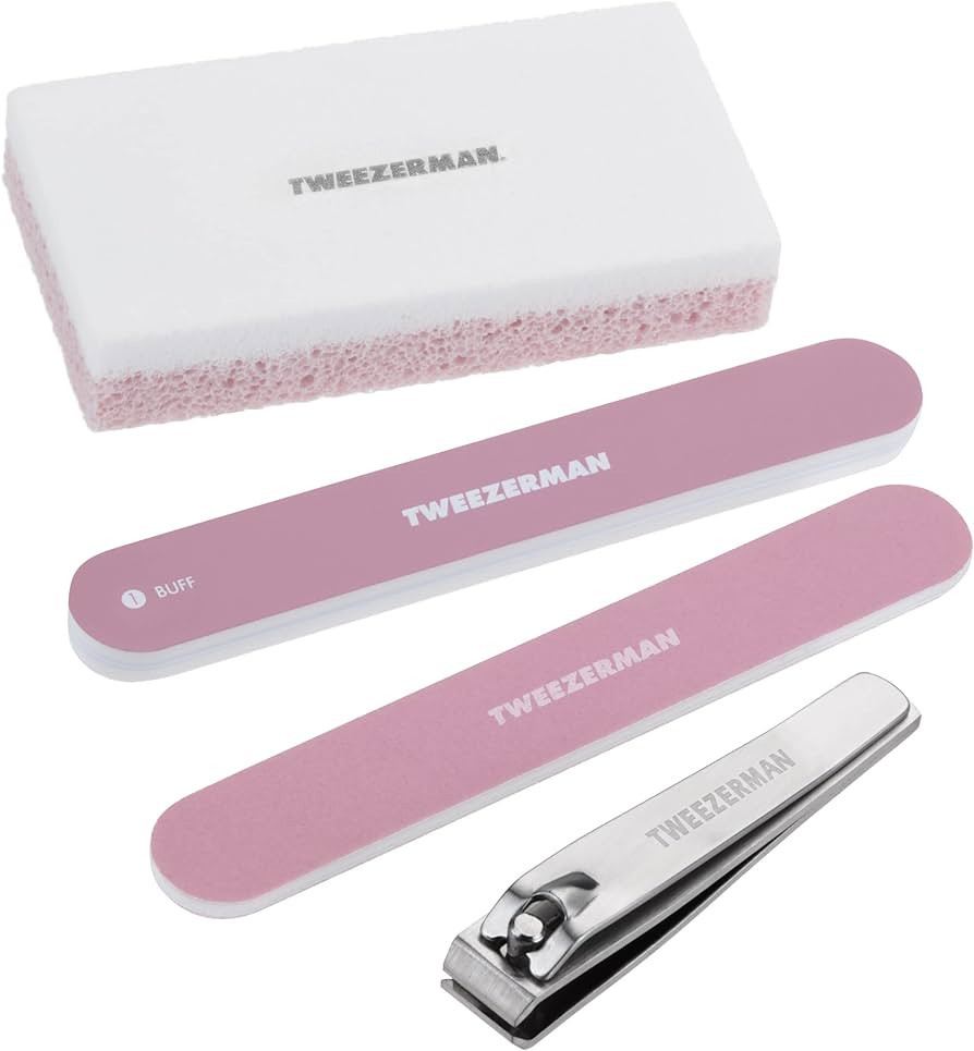 Tweezerman Exclusive Rose Tea Essential Pedicure Kit, 4 Piece set | Amazon (US)