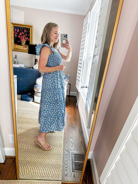 The prettiest Nap dress from Hill House (XS). This is the perfect maternity dress because it’s very breathable and stretchy, it’s nursing friendly, and it would be a good spring or summer outfit for any mom.

#LTKSeasonal #LTKstyletip