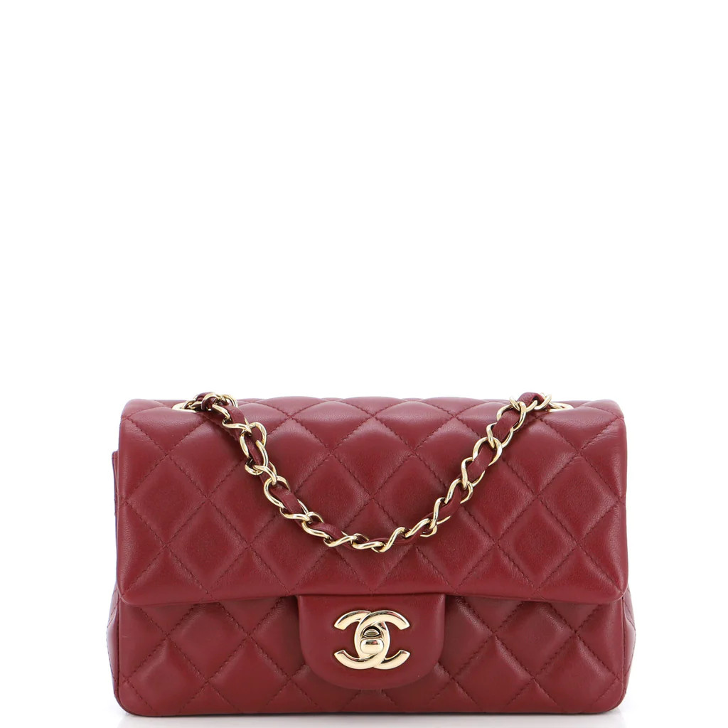 Classic Single Flap Bag Quilted Lambskin Mini | Rebag