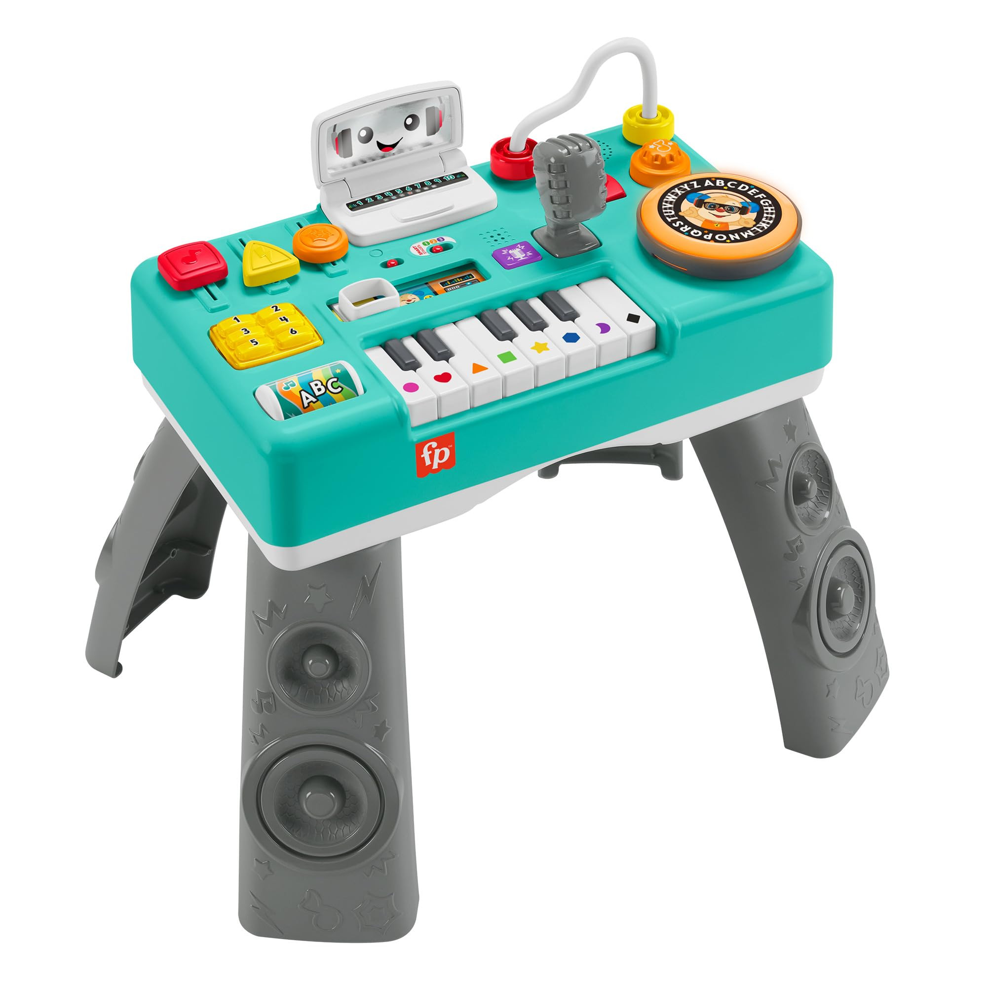 Fisher-Price Baby & Toddler Activity Table, Laugh & Learn Mix & Learn DJ Table, Musical Learning ... | Amazon (UK)