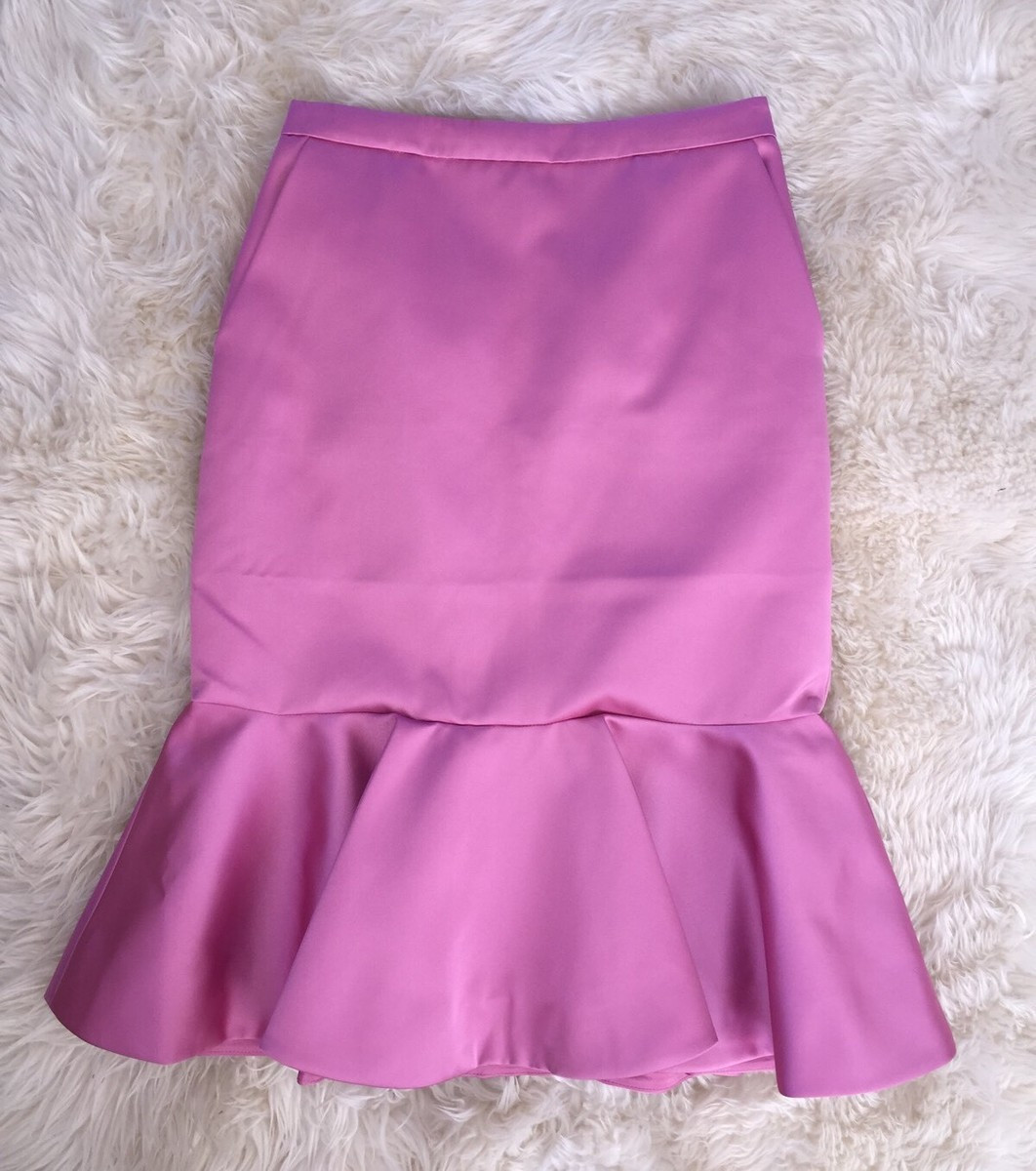 JCREW Collection Fluted Skirt In Italian Satin F6987 Sz 6 NWT RARE!!! | eBay US