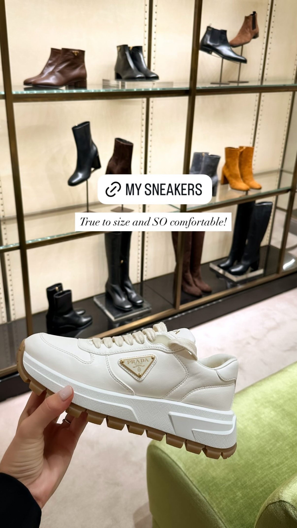 Prada sneakers. 

#LTKSeasonal #LTKShoeCrush #LTKStyleTip