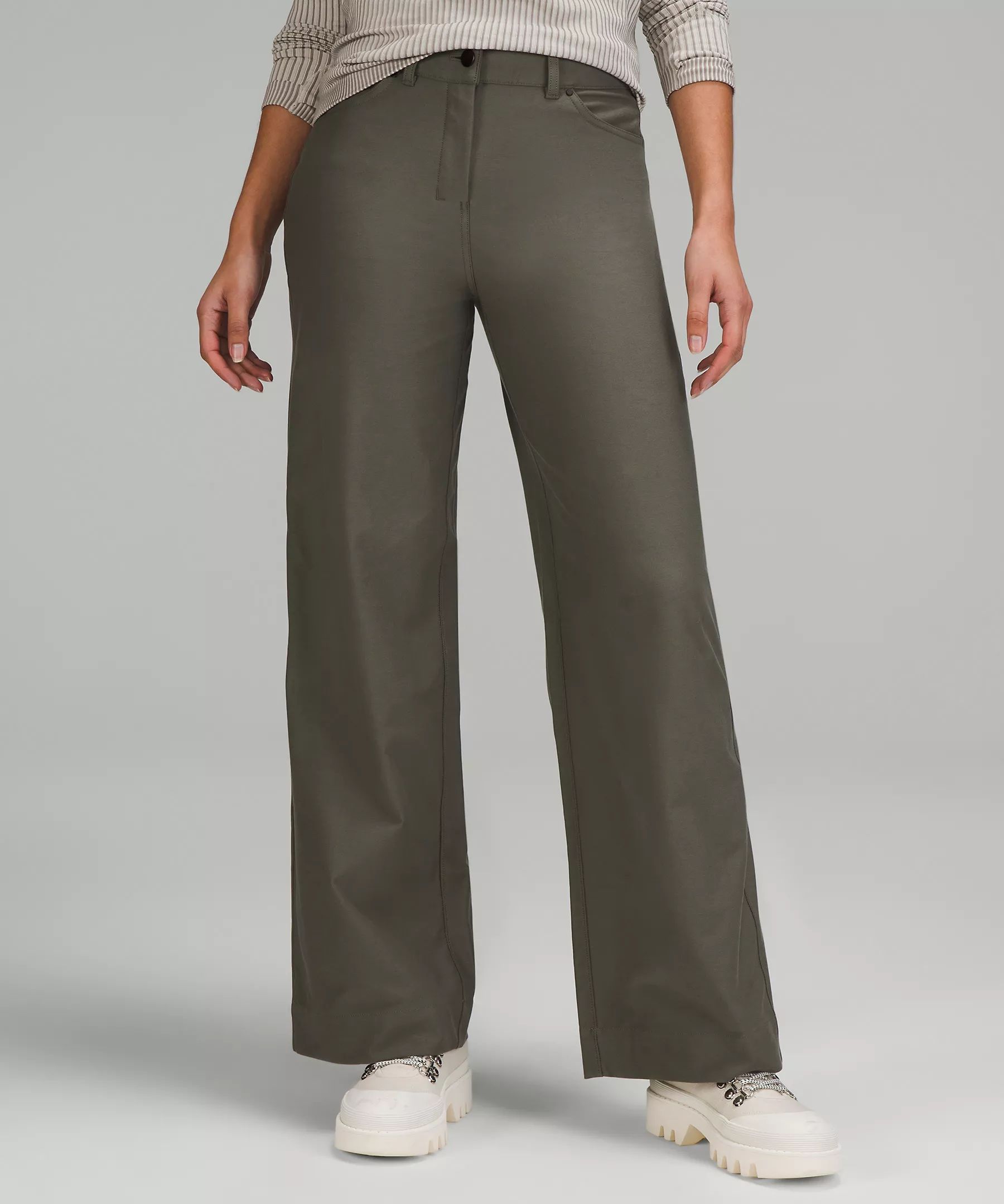City Sleek 5 Pocket High-Rise Wide-Leg Pant | Lululemon (US)
