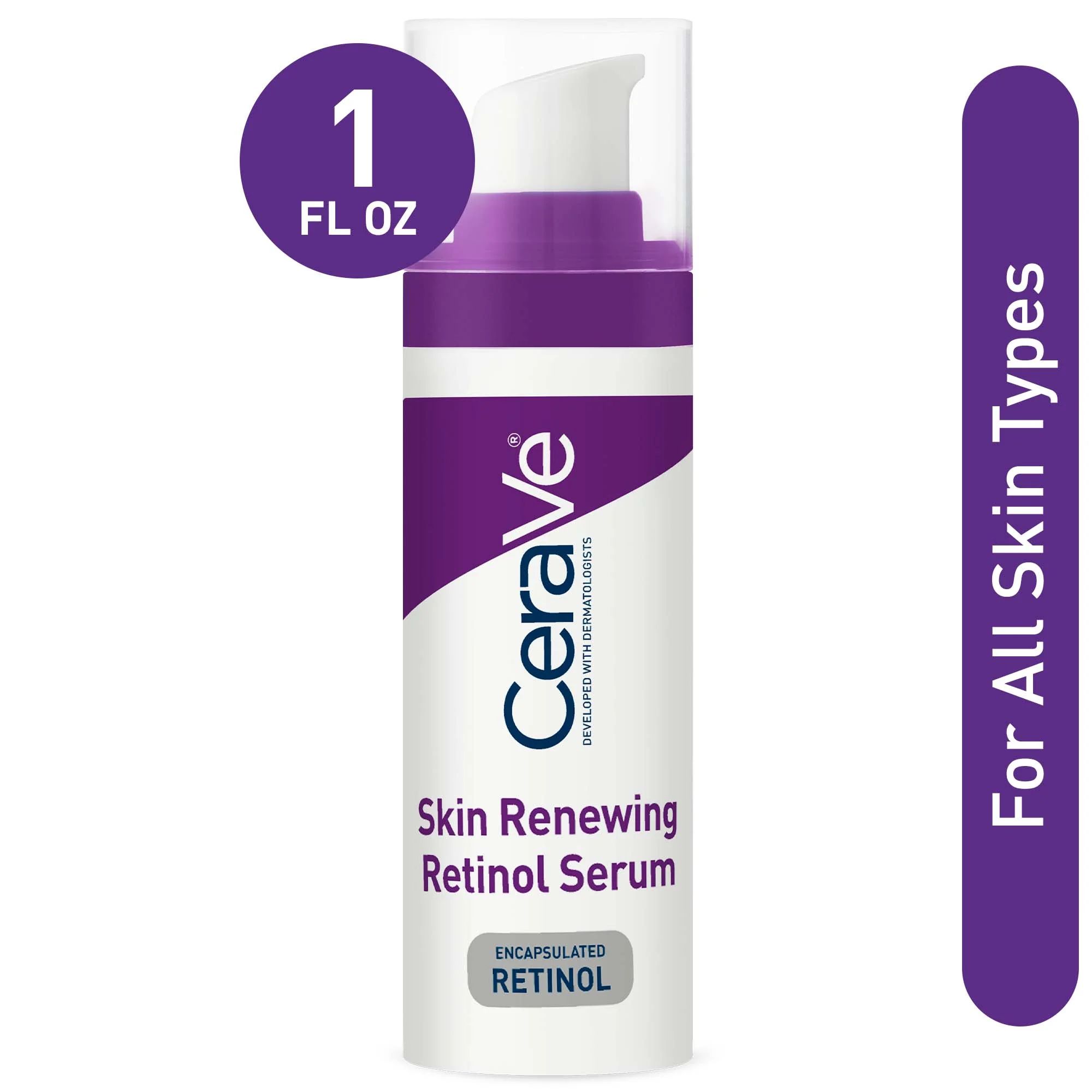 CeraVe Skin Renewing Retinol Face Serum 1 fl. oz. | Walmart (US)