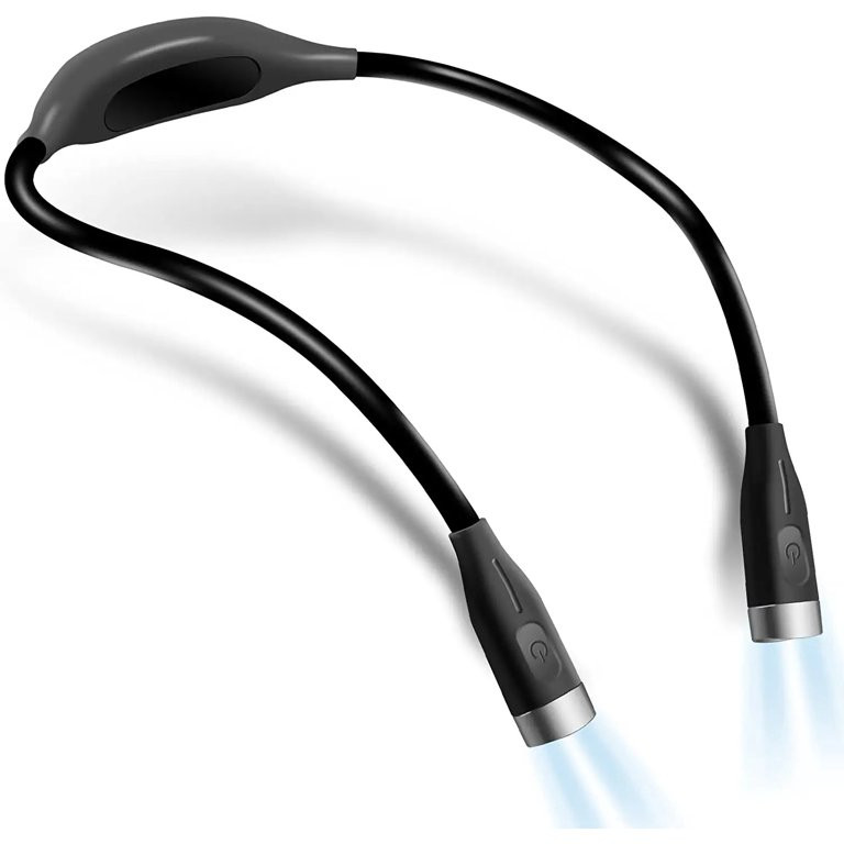 Neck Reading Light, Book Light for Reading in Bed, Neck Reading Light Slim with 3 Modes USB Recha... | Walmart (US)