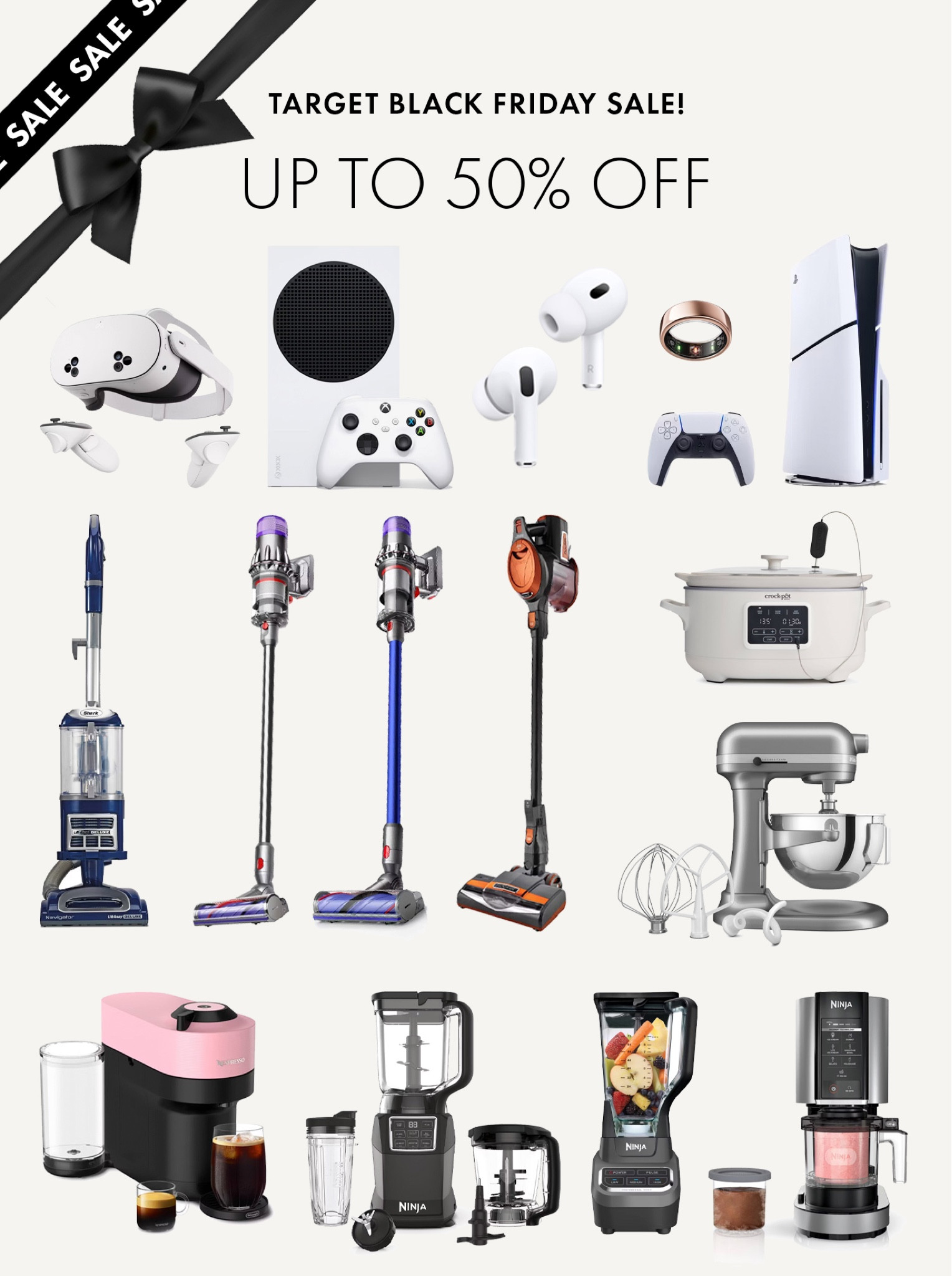 Target Black Friday deals are live! Scroll to shop these customer favorites, up to 50% OFF! Find the perfect gift for yourself or a loved one 🖤

#LTKSaleAlert #LTKGiftGuide #LTKCyberWeek