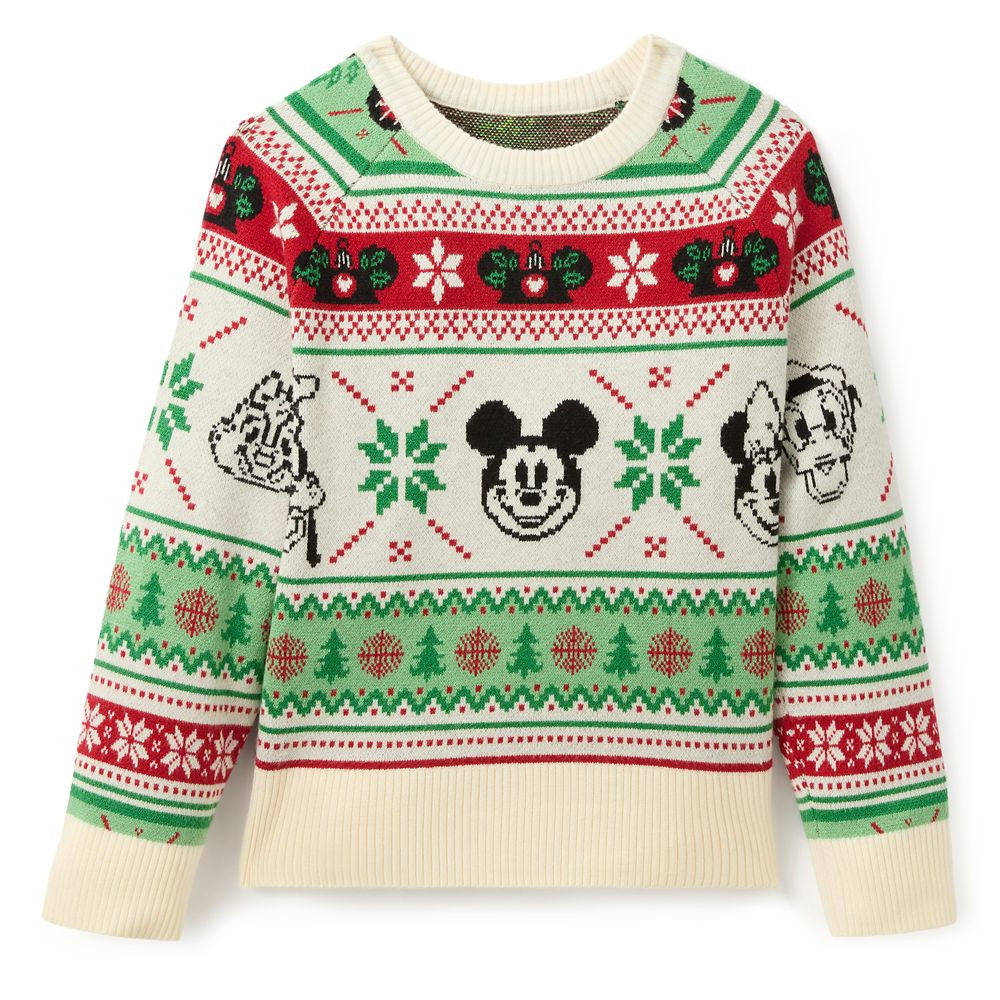 Mickey Mouse and Friends Holiday Sweater for Kids | Disney Store