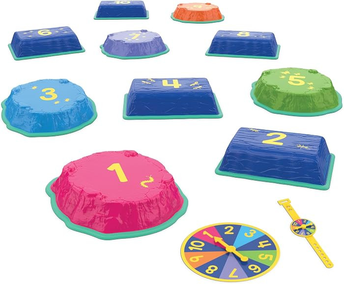 Educational Insights Hop to 10 Stepping Stones - Non Slip Nesting Stepping Stones for Kids, Early... | Amazon (US)