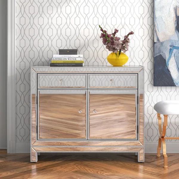 Evie 2 Drawer 38'' W Combo Dresser | Wayfair North America