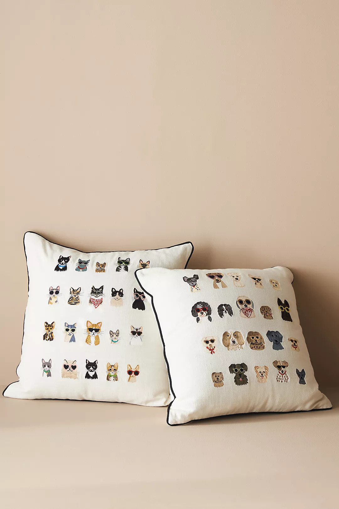 Rifle Paper Co. Cool Cats Pillow | Anthropologie (US)