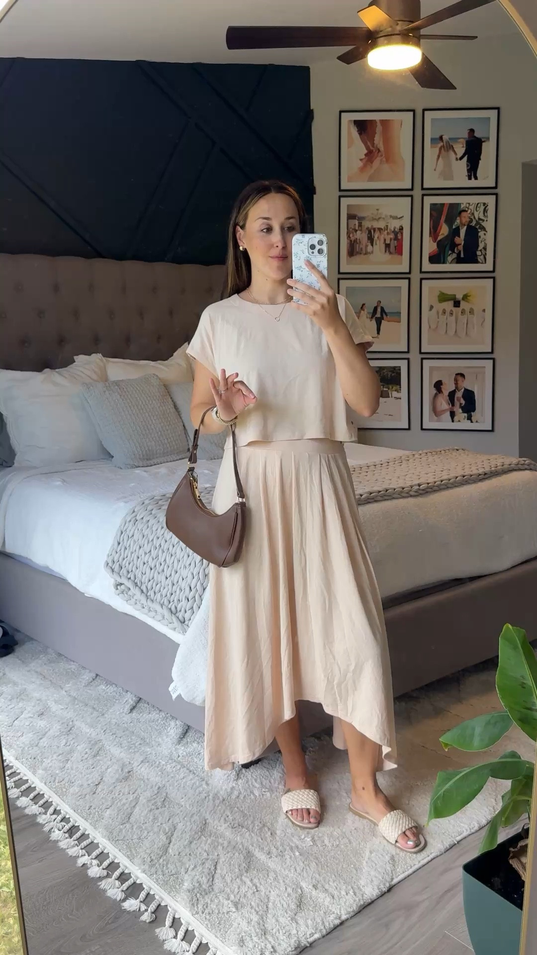 Spring 2 piece Amazon skirt set😍 

#spring #springbreak #ootd #springneutral #flirty #cute #ltk #ltkootd #fashion #ltkfashion #styleme 

#LTKootd #LTKgrwm