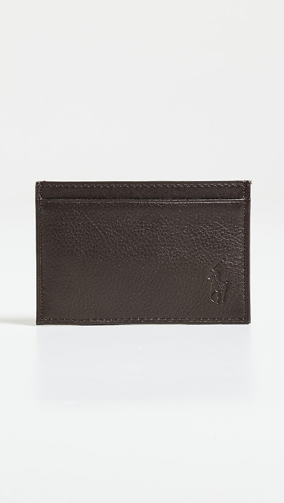 Polo Ralph Lauren Pebbled Leather Slim Card Case | Shopbop | Shopbop