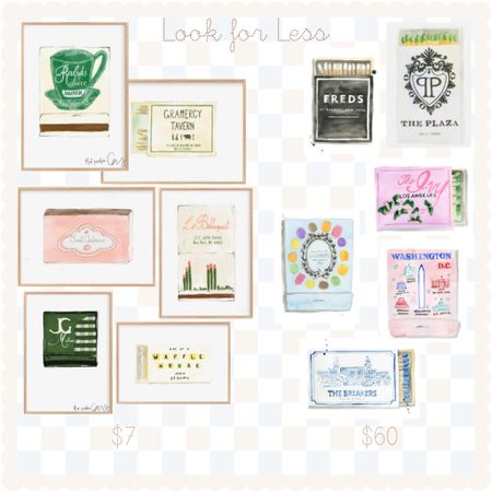 Look for Less: watercolor matchboxes

#LTKfindsunder100 #LTKfindsunder50 #LTKhome
