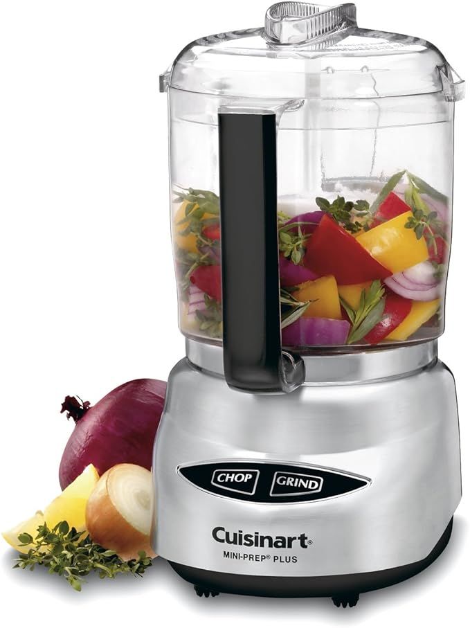 Cuisinart Mini-Prep Plus 4-Cup Food Processor, Brushed Stainless | Amazon (US)