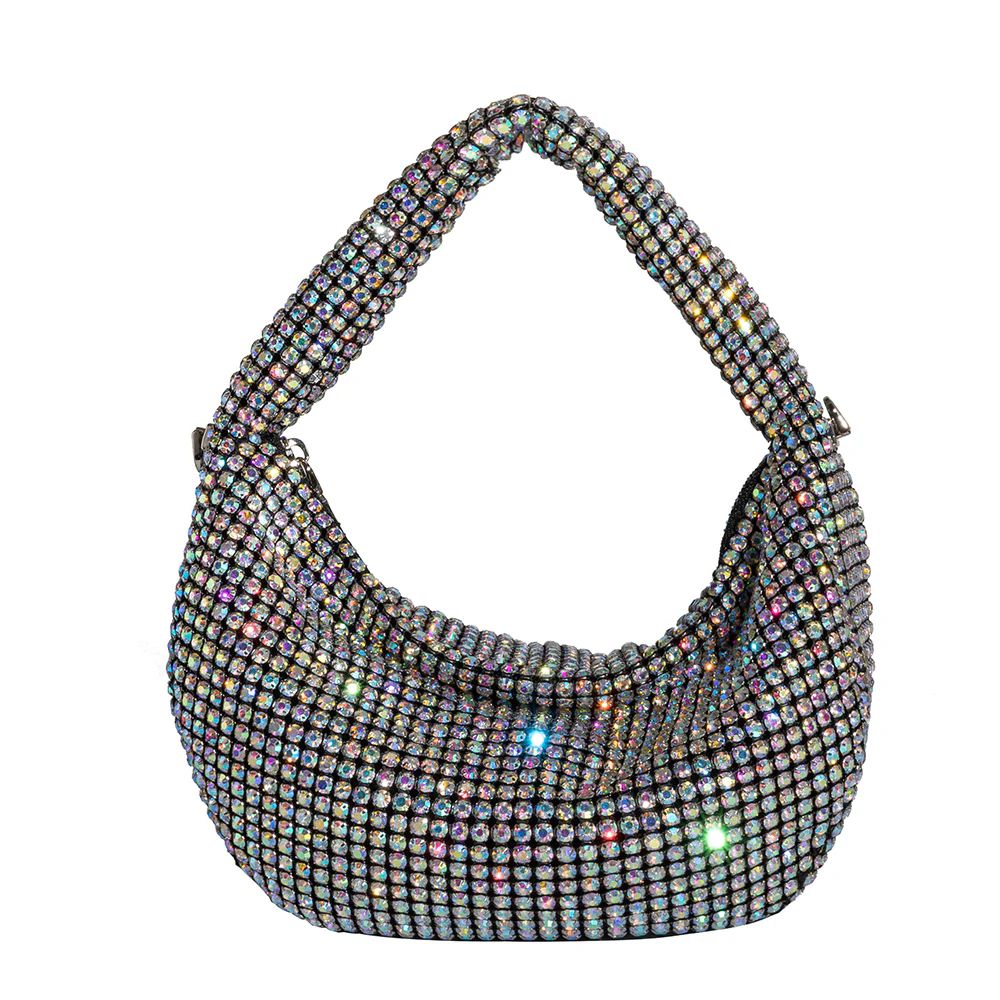 Multi Milly Small Crystal Crossbody Bag | Melie Bianco | Melie Bianco