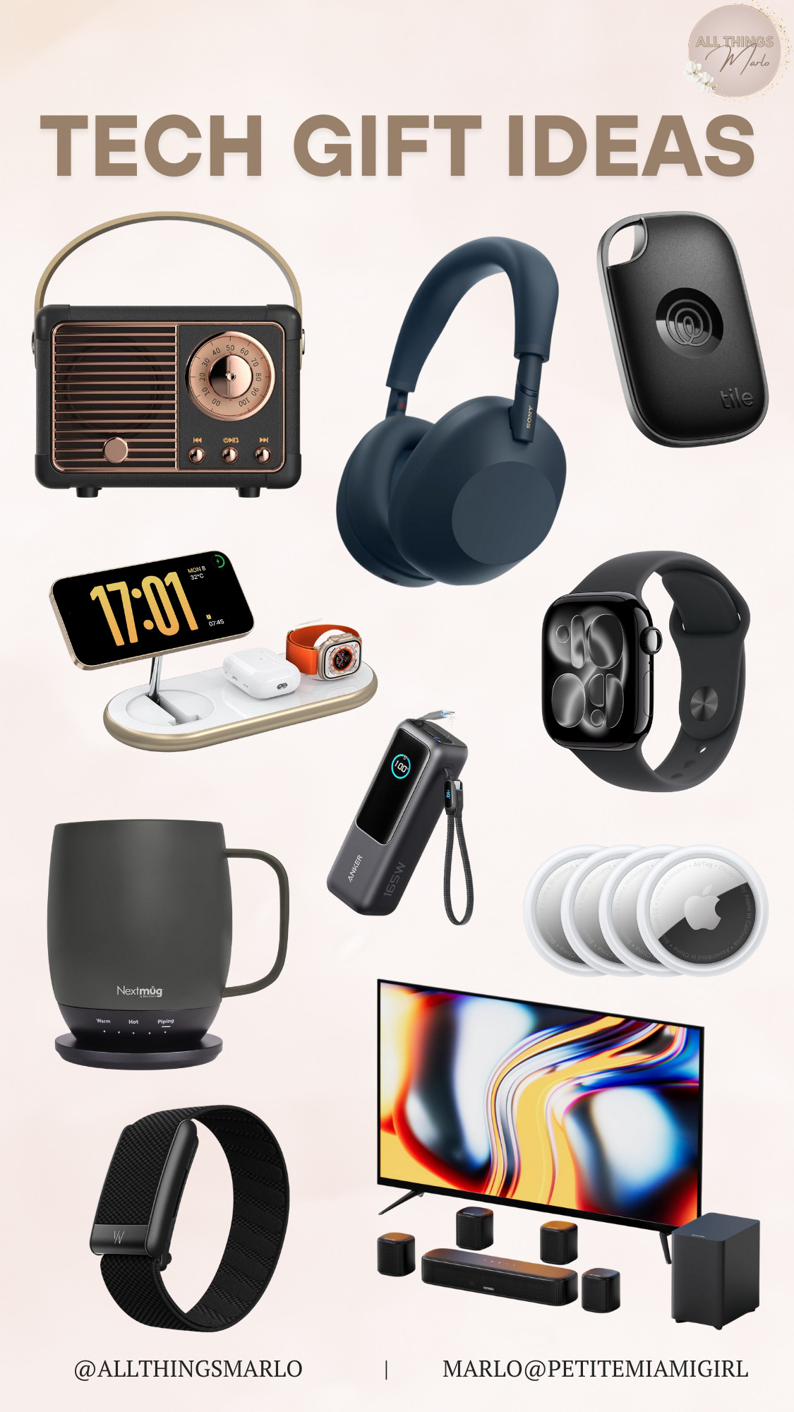 Tech gift ideas. 

 #LTKGiftGuide #LTKSeasonal #LTKHome
