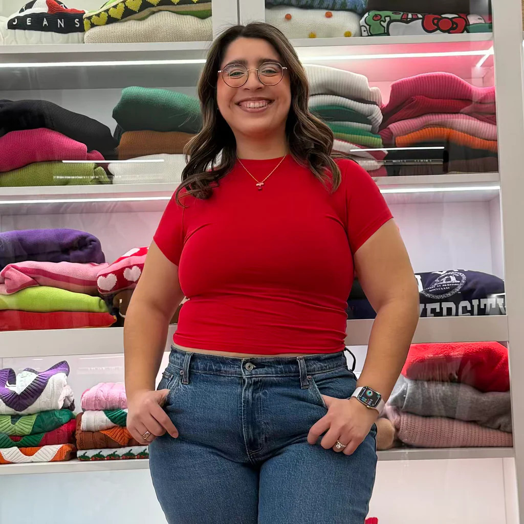 Close-Fitting Baby Tee - Tomato | Shiny by Nature