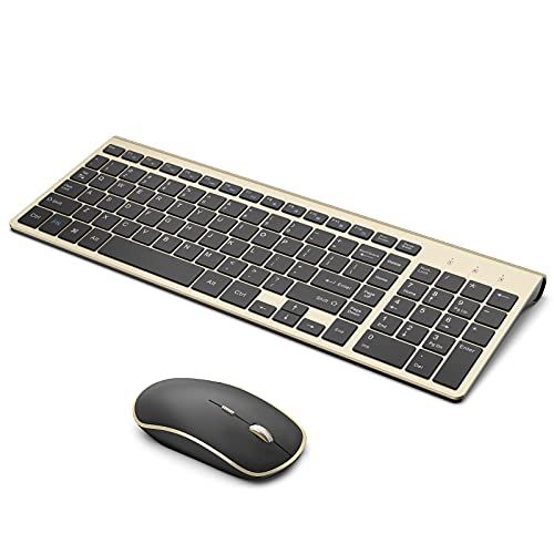 Wireless Keyboard Mouse, J JOYACCESS 2.4G Thin Wireless Computer Keyboard and Mouse, Ergonomic,Compa | Amazon (US)