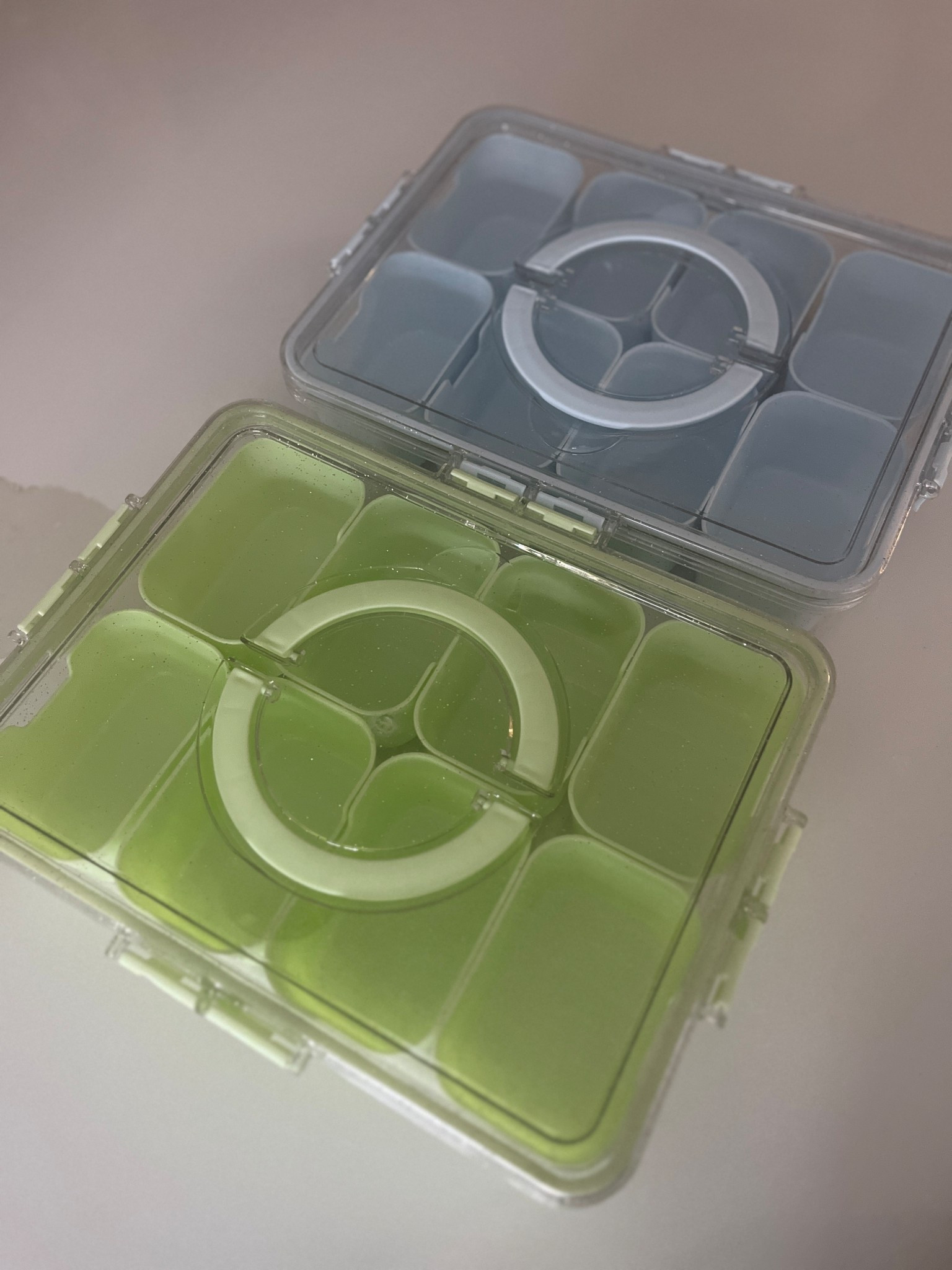 the viral snackle box in spring colors! This is the lowest price I found. We are using for our spring break roadtrip and by the pool.

#LTKKids #LTKFamily #LTKHome