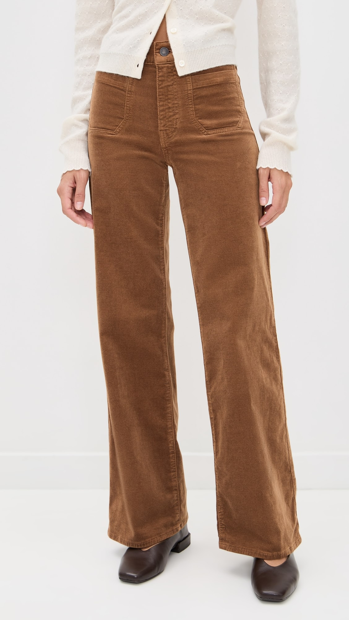 Le Slim Palazzo Modernist Pocket Corduroy Jeans | Shopbop