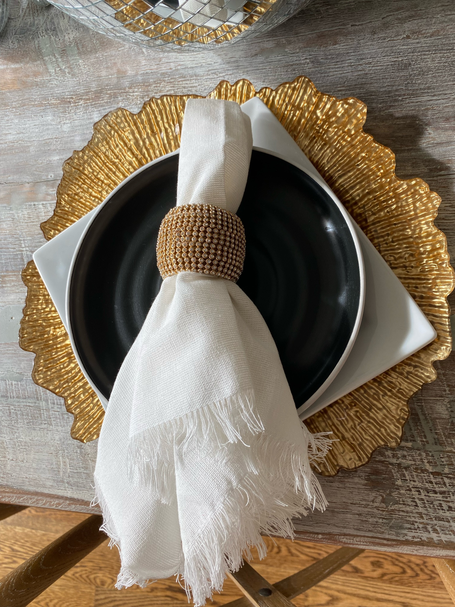 New Years Eve Tablescape #newyear #nye #tablescape #party #entertain 

#LTKhome #LTKsalealert #LTKunder50