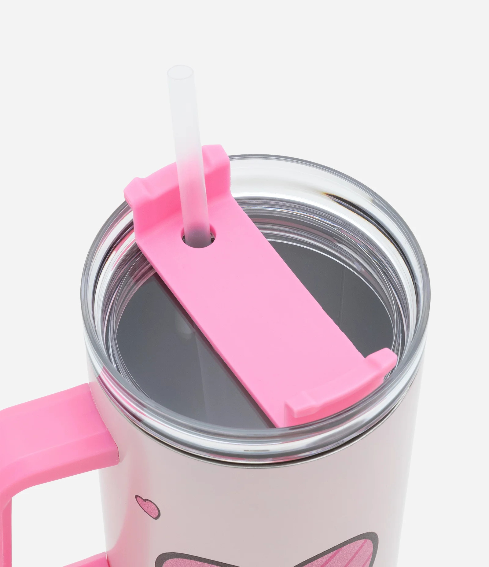 Copo Térmico com Canudo e Estampa Hello Kitty 1,2L Rosa - Lojas Renner | Renner (BR)