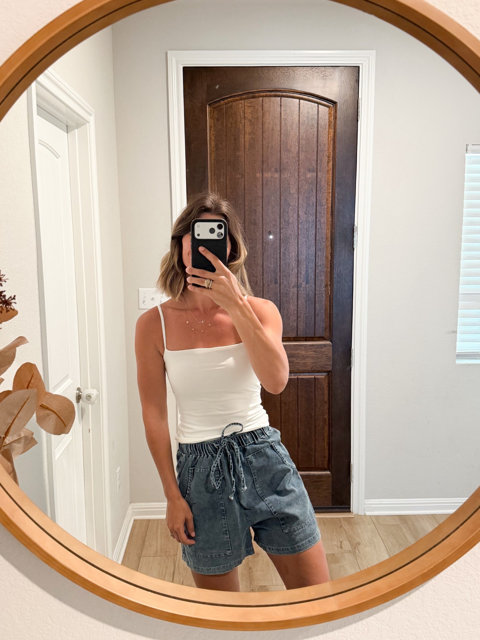 love how versatile this two piece set is // styled it with a cami today! 
-
spring outfits 2026, spring outfit ideas, two piece set, denim two piece set, sahm outfit, everyday style, everyday outfit, summer outfit ideas 
-
everyday mama style 

#LTKgrwm #LTKootd