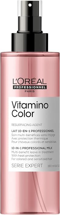 L'Oréal Professionnel Paris Vitamino Color 10-in-1 Multi-Benefit Leave-In Spray - Heat Protectan... | Amazon (US)