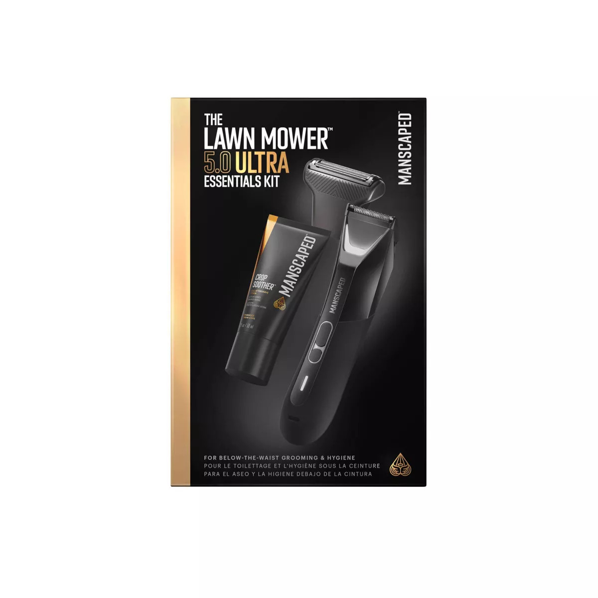 MANSCAPED The Lawn Mower 5.0 Ultra Essentials Kit, SkinSafe Electric Groin and Body Hair Trimmer,... | Target