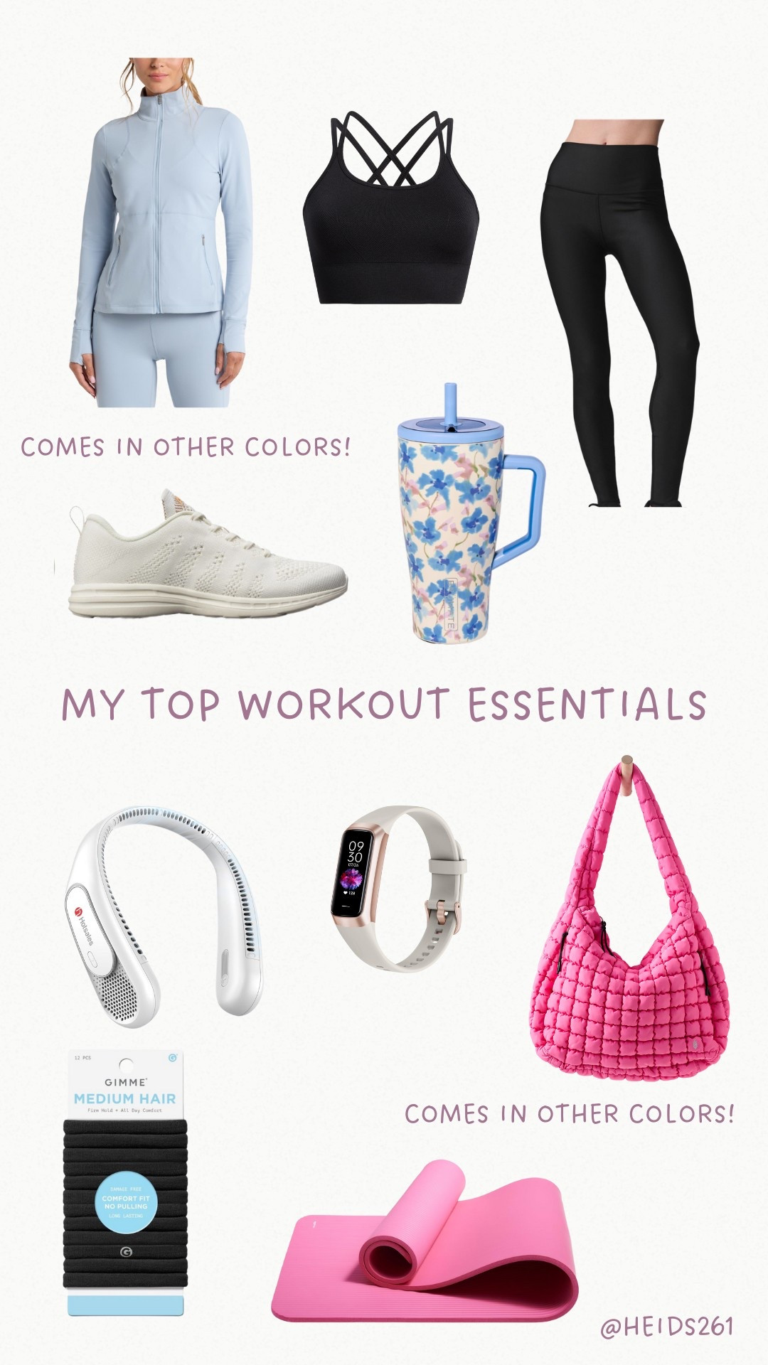 My Top Workout Essentials 

#LTKActive