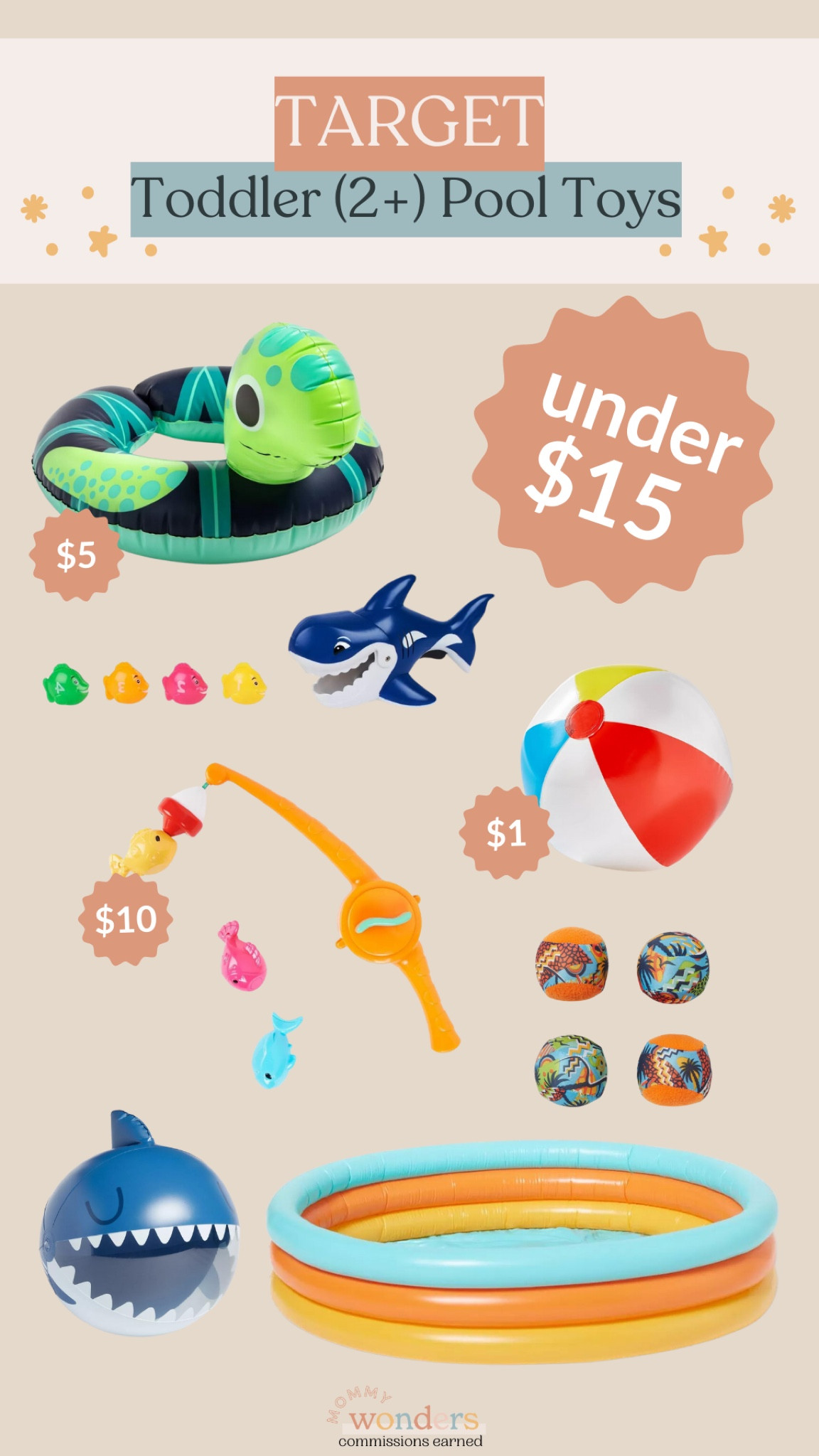 Toddler (2+) pool toys! These are under $15 at Target and perfect for this summer! 

#LTKSeasonal #LTKKids #LTKBaby